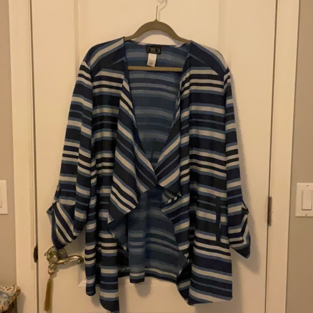 Gorgeous Lark Lane Striped Jacket Like New